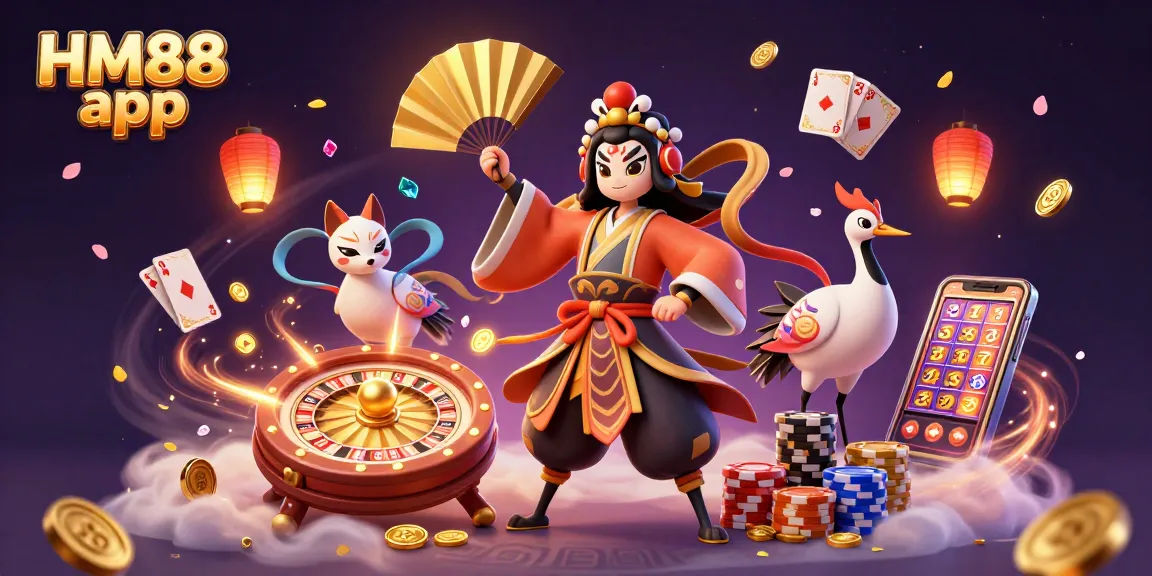 Experience thrilling gameplay with the HM88 app featuring dazzling casino elements and rich visuals.