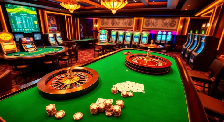 Experience the thrill of winning at https://11win12.com/ with vibrant casino tables and exciting online gambling action.