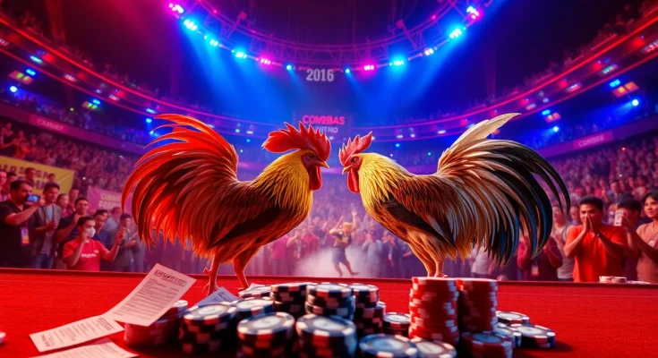 Experience the thrill of betting at https://cm88bet.us/da-ga-cm88/ with an intense cockfighting match.